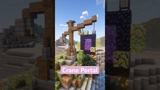 Minecraft Crane Nether Portal Idea!