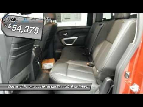 2016 Nissan Titan XD Denison Sherman Durant GN508253 2016 Nissan Titan XD Denison Sherman Durant GN508253