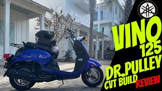Watch this BEFORE you buy Dr. Pulley Sliders for YOU Vino 125 Dr Pulley Sliders But I Still Recommend