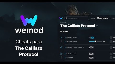 WEMOD The Callisto Protocol God Mode Unlimited ammo Unlimited cedits One hit kills