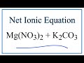 Spectator Ions and Net Ionic Equations
