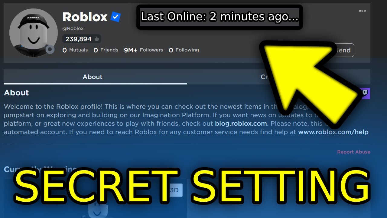 Check a User's Last Online Information [+ More!] - Roblox