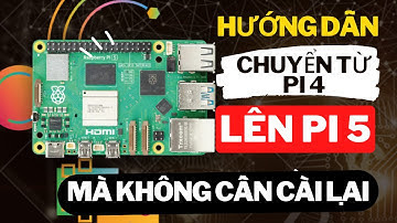 Rasberry Pi 5, Máy tính hoàn hảo cho nhà thông minh. Cách chuyển từ Pi4 lên Pi5 không mà cần cài lại