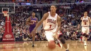 Derrick Rose Vintage Highlights vs Suns - Rookie Year