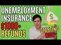 Unemployment Update - $1,000+ Refunds THIS Week!