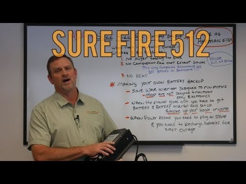Surefire 512 512h New Pellet Stove Battery Backup You Surefire 512 512h New Pellet Stove Battery Backup