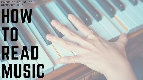 How to READ MUSIC: Part 2-Reading Notes on the Staff