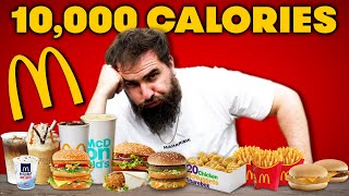 I Ate The ENTIRE McDonald's Menu in 30 Minutes