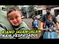 KIANO SENANG IKUT KELILING NAIK VESPA JADUL !!! UNCLE NAIL BELI VESPA TAHUN 60 , 70 AN !!!