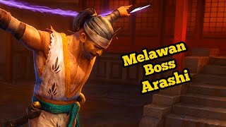Melawan Boss Arashi lagi! | Takashi Ninja Samurai Remake Gameplay Indonesia screenshot 3