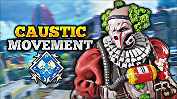 CAUSTIC but with MOVEMENT in Apex Legends Mobile