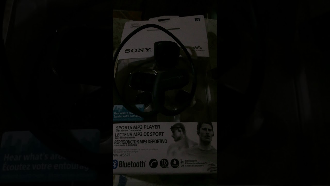 Słuchawki sony nw ws 625