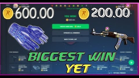 My Biggest Win Yet (Csgo Roll)