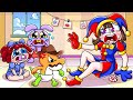 Pomni but everyones a baby the amazing digital circus ep2 funny 2d animation