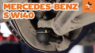 Cambio testina braccio oscillante anteriore Mercedes-Benz S W140 TUTORIAL | AUTODOC