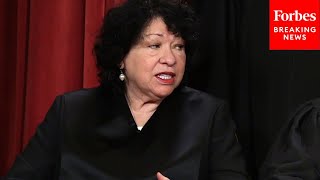 'Please Stop': Sonia Sotomayor Interrupts Lawyer During Oral Arguments