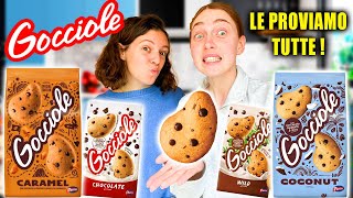 TESTING all GOCCIOLE 🍪 caramel, extra dark, coconut, and whole grain