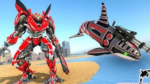 Whale Robot Transform Part-2 | New Shark Robot Android GamePlay | By Game Crazy