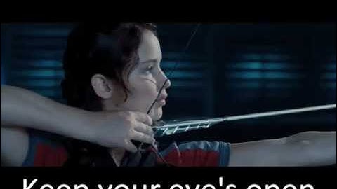 Eyes Open music video by Taylor Swift from the Hunger Games Soundtrack