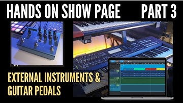 Studio One Show Page Episode 3: Using External Instruments and Effect Pedals
