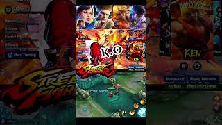 upcoming street fighters mobile legend collaboration ken x chou #mlbb #mlbbhighlights #mobilelegends