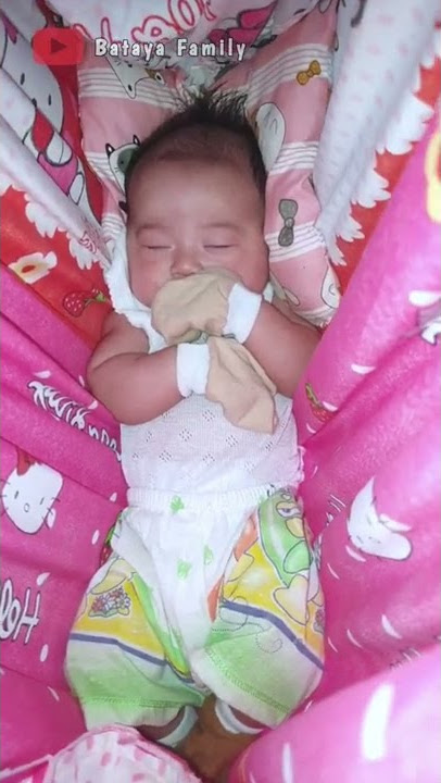 Bayi Tasya Tidur Lucu Gemesin Pakai Singlet‼️‼️ #shorts #baby