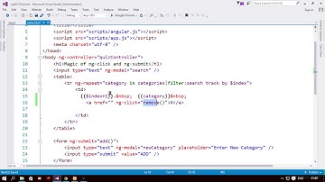 Create Quiz Application with Angular: ng-click