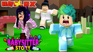 MI NIÑERA ESTA LOCA | Babysitter | Kori Roblox