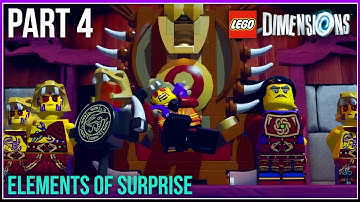 Lego Dimensions | Part 4 ELEMENTS OF SURPRISE (Full Walkthrough - No Commentary) (XBOX, Playstation)