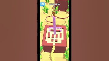 Gameplay top mobile games Relaxing n satisfying game iOS/ANDROID Stacky Dash  #shorts Level 2418