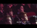 [Fancam] 170408 EXO reaction of watching NCT Dream performance Sehun focus @V Chart Awards in Macau