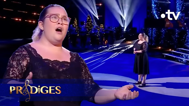 La gagnante 2020 Isabelle chante Your love de Morricone - Prodiges Saison 7 1/2 finale Show de Noël