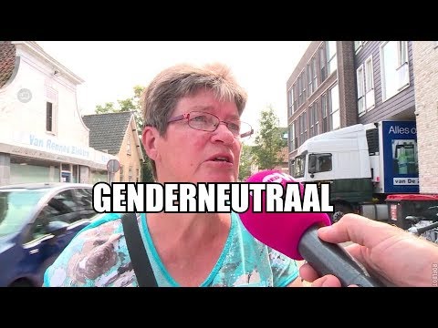 Nog niet heel NL is genderneutraal