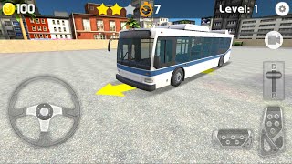 Bus Parking 3D - Heavy Driver Bus Parking Game - Android Gameplay HD screenshot 5
