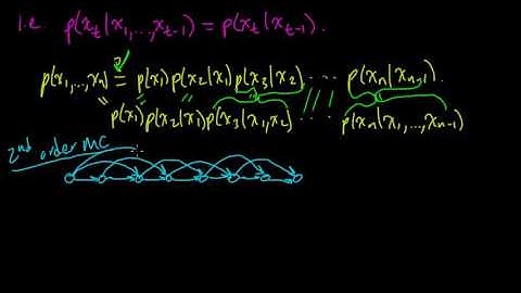 (ML 14.2) Markov chains (discrete-time) (part 1)