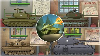 Armored Heroes - Testing all Tanks with full upgrades (No commentary) screenshot 1