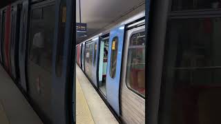 Caution! ⚠️  The doors of Lisbon metro trains are closing! 🇵🇹