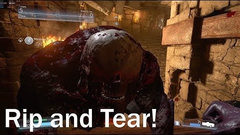 Doom SnapMap - Rip and Tear!
