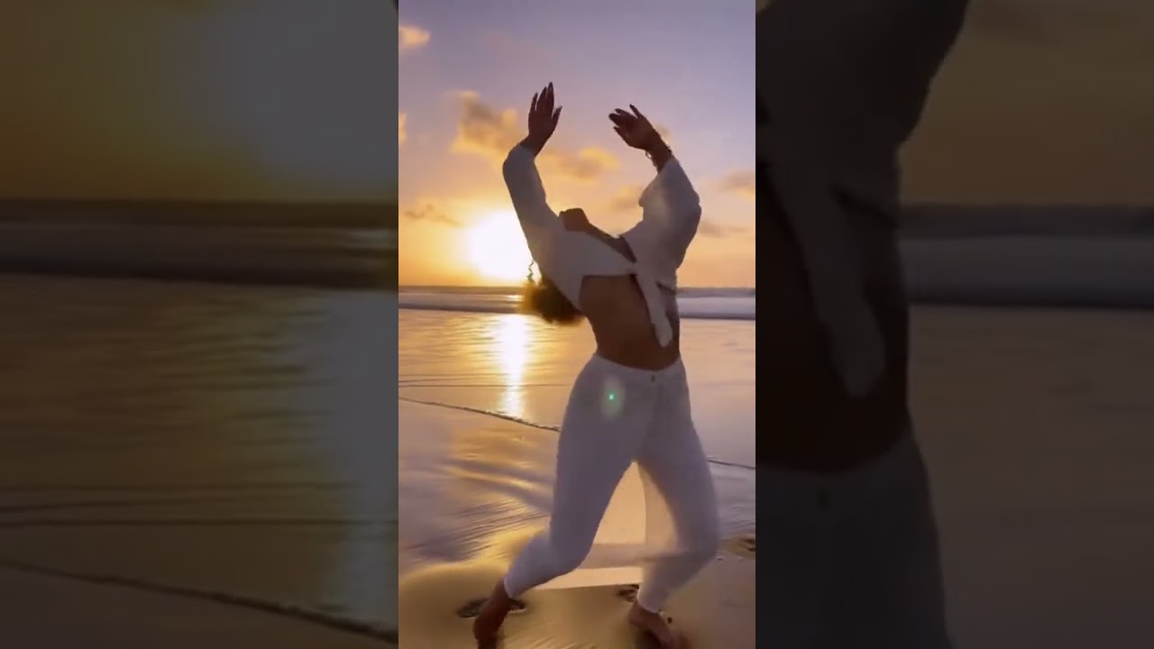 Sunset Beach Dance Flow — Feel the Rhythm of the Waves 🌅✨