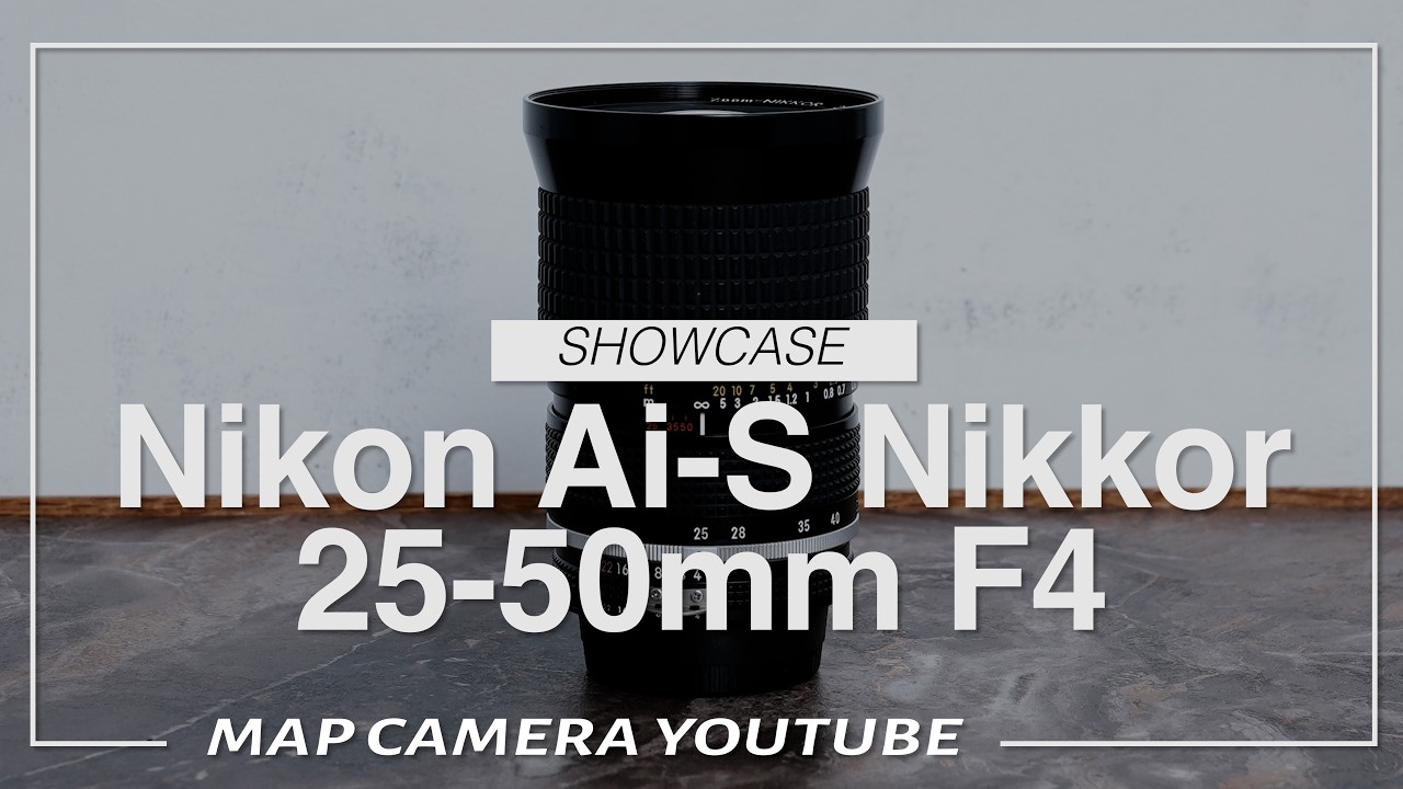 Nikon Ai-S Nikkor 25-50mm F4 [Product Introduction] - YouTube