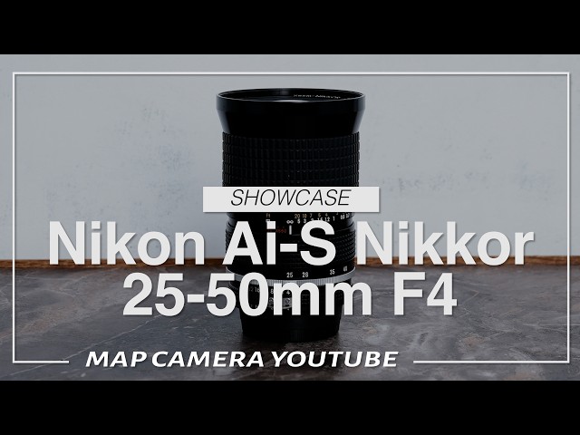 Nikon Ai-S Nikkor 25-50mm F4 [Product Introduction] - YouTube