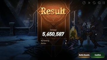 Epic Seven - Ancient Inheritance - Floor 3 - Prongo Boss 2nd Life - Level 10 Dark