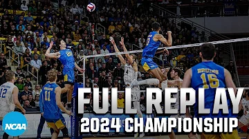 UCLA vs. Long Beach State: 2024 NCAA men's volleyball championship | FULL REPLAY