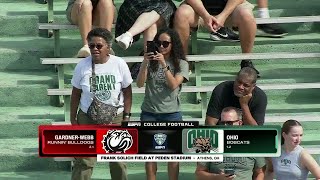 NCAA Football 2025: Gardner-Webb at Ohio