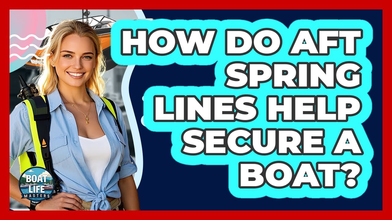 How Do Aft Spring Lines Help Secure A Boat? - YouTube