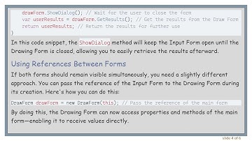 How to Pass Values Between Forms in Windows Forms
