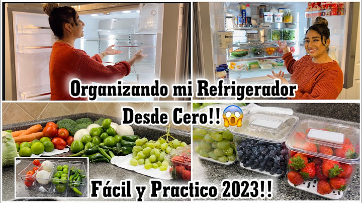 Como Organizar tu REFRIGERADOR fácil y Práctico😱Resultado Increíble‼️Limpia y organiza conmigo👌🏻