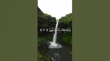 ان المتقين في ظلال وعيون/الشيخ محمد صديق المنشاوي/سورة المرسلات/مقطع رائع جدا