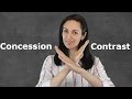 Linking Words of Contrast & Concession - English Grammar Lesson