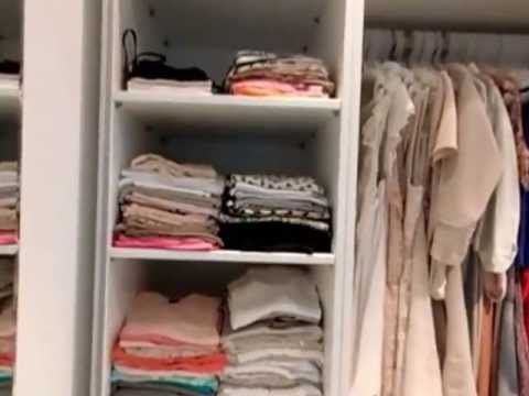 Fonkelnieuw How to: Mijn kast en tips om een kledingkast te organiseren - YouTube LS-59